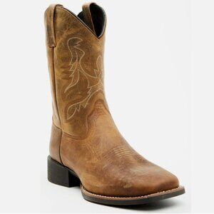 New CODY JAMES ACE WESTERN BOOTS - BROAD SQUARE TOE Size 10 D